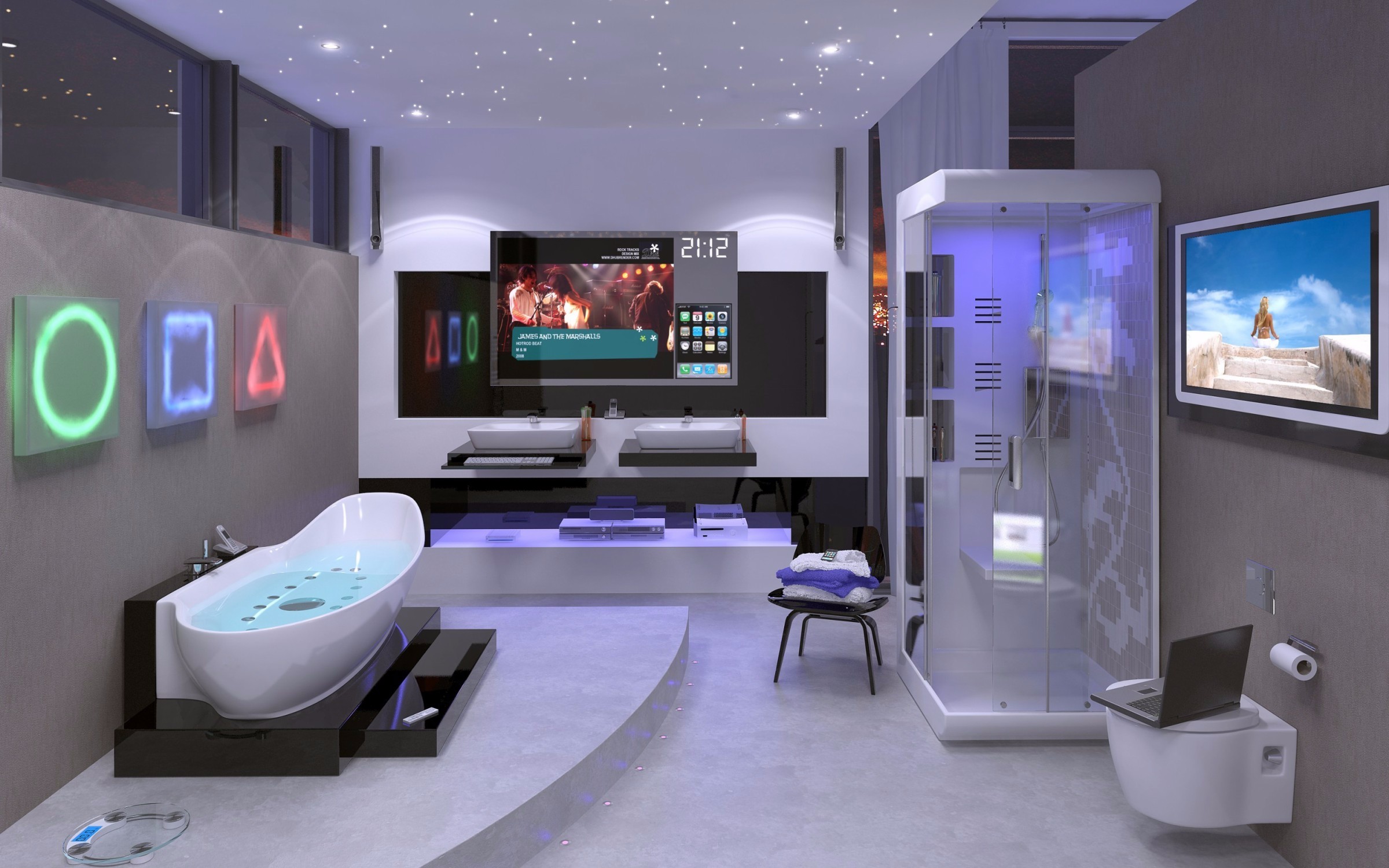 Bathroom Remodeling With Smart Technology Integration